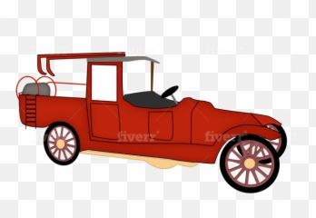 Design Unique Emojis Caricatures And - Antique Car,Fire Truck Emoji