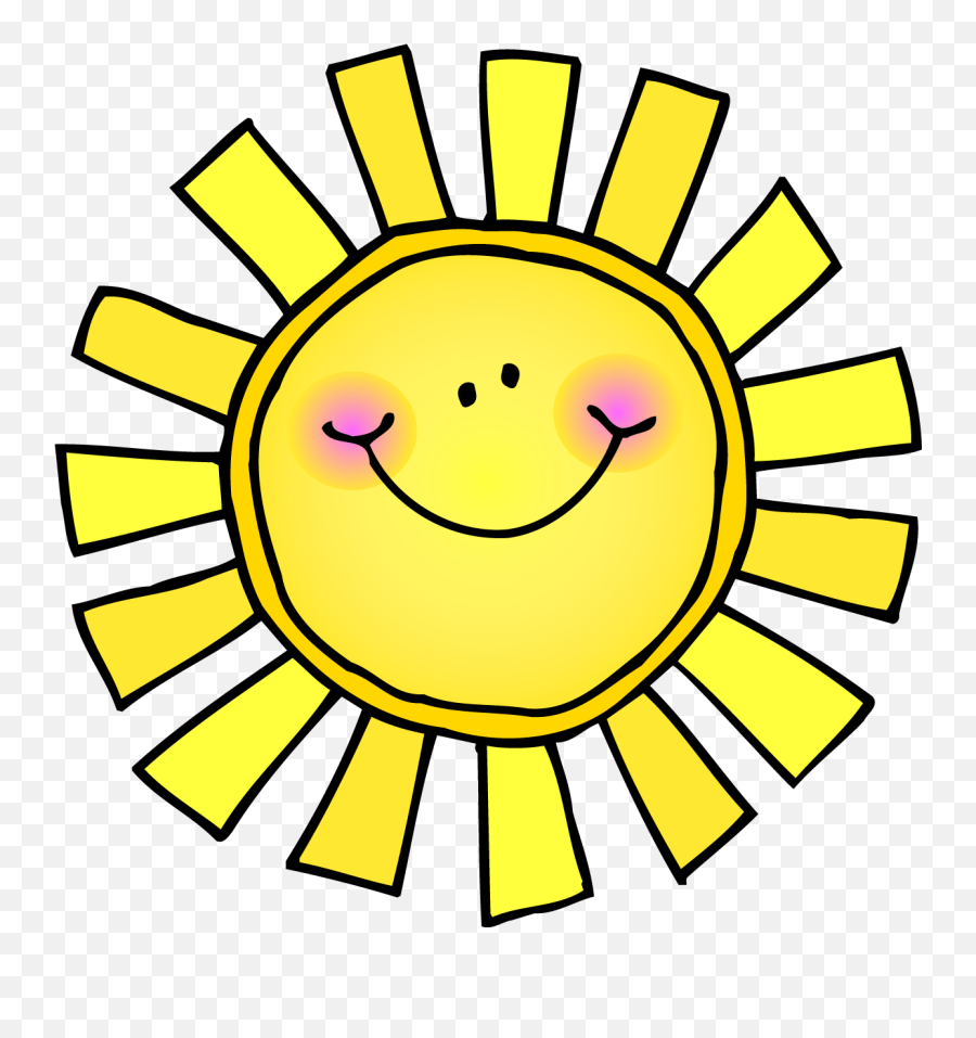 Sun Clipart For Kids - Sunshine Clip Art Emoji,Sunshine Emoticon