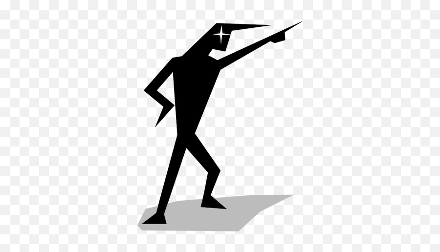 Do It Man - Stick Figure Pointing Transparent Emoji,Rosie The Riveter Emoji