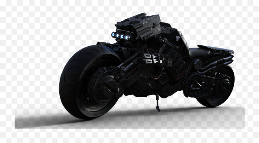 Motorcycle Mad Max Isolated - Motorcycle Emoji,Motorcycle Emoticon