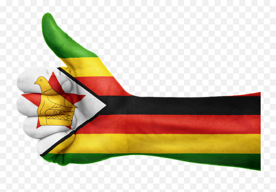 Zimbabwe Flag Hand - Zimbabwe And South Africa Flag Emoji,Zimbabwe Flag Emoji