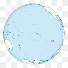 Easter Island - Globe Map Emoji