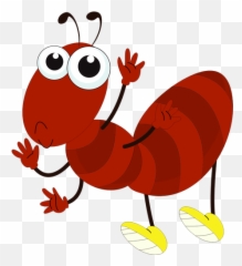 Cartoon Image Of An Ant - Sad Clipart Emoji