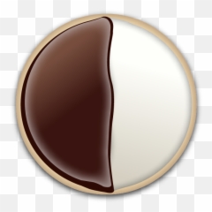 Seinfeld Emoji Mccauley Creative - Black White Cookie Png