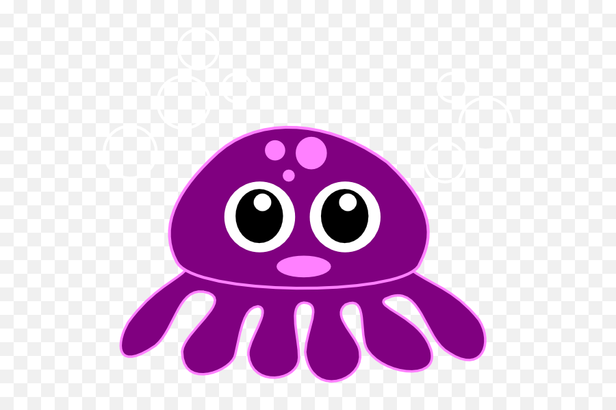 Cute Octopus Transparent Image Hq Png - Cartoon Octopus Emoji,Octopus Pen Emoji