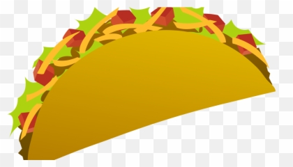 Un Taco Y Hot Dog Serán Los - Transparent Background Clip Art Emoji
