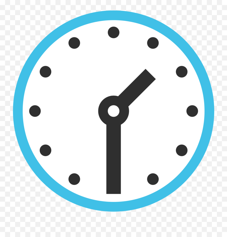 Emoji U1f55c - Transparent Background Clock Icon Png,Clock Emoji