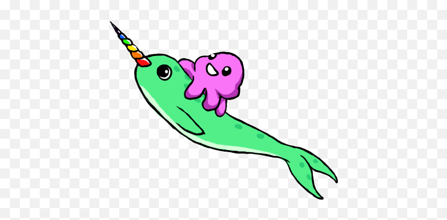Top Pussy Narwhal Stickers For Android U0026 Ios Gfycat - Animated Narwhal Gif Transparent Emoji,Narwhal Emoji
