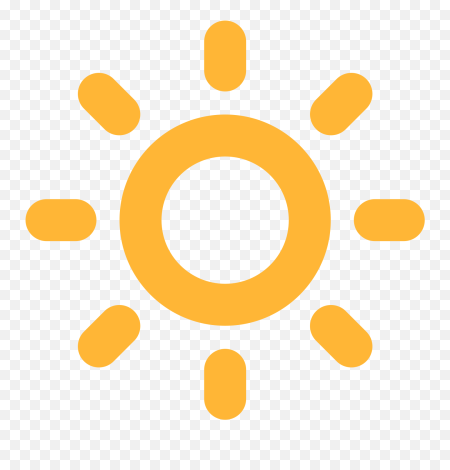 Fxemoji U1f505 - Solar Panel Icon Png,Orange Emojis