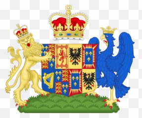 Mary Of Modena - British Lion Coat Arms Emoji