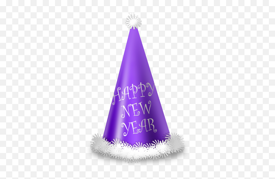 Hat Icon New Year Iconset Youthedesignercom - New Years Hat Png Emoji,Happy New Year Emoji Text