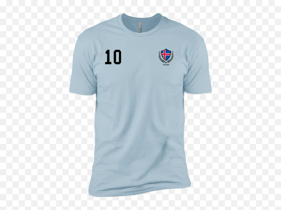Iceland Soccer Jersey Style Tshirt - Python T Shirt Bd Emoji,Soccer Emoji Shirt