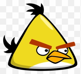 Angry Bird Yellow Icon - Angry Birds Clipart Emoji,Angry Birds Emojis