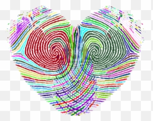 Free Unique Mandala Illustrations - Corazon De Huellas Dactilares Png Emoji