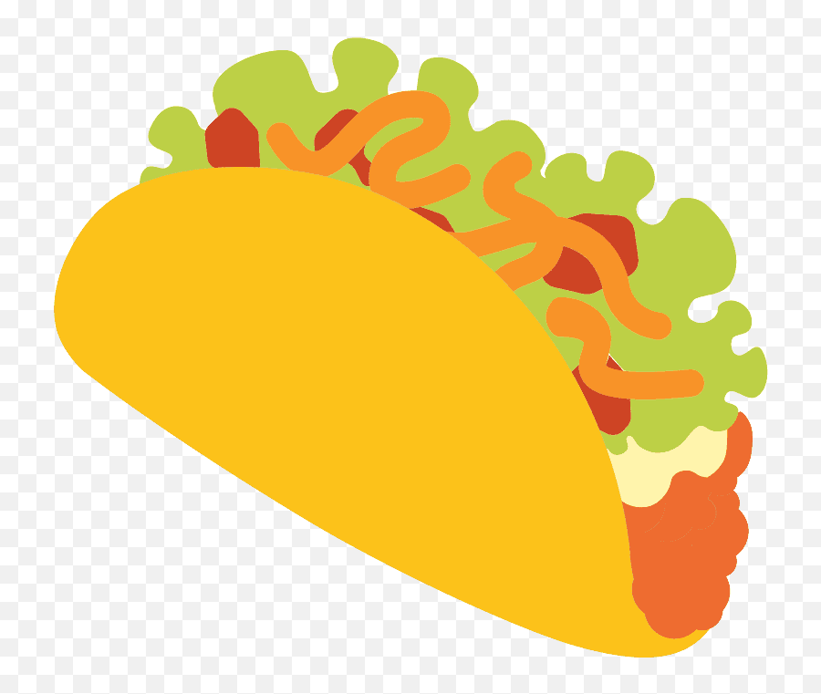 Taco Emoji Clipart Free Download Transparent Png Creazilla - Clip Art,Cheese Emoji Android