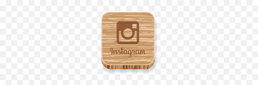 Instagram Wooden Style Icon - Transparent Png U0026 Svg Vector File Boton Color Madera Png Emoji,Wood Emoji