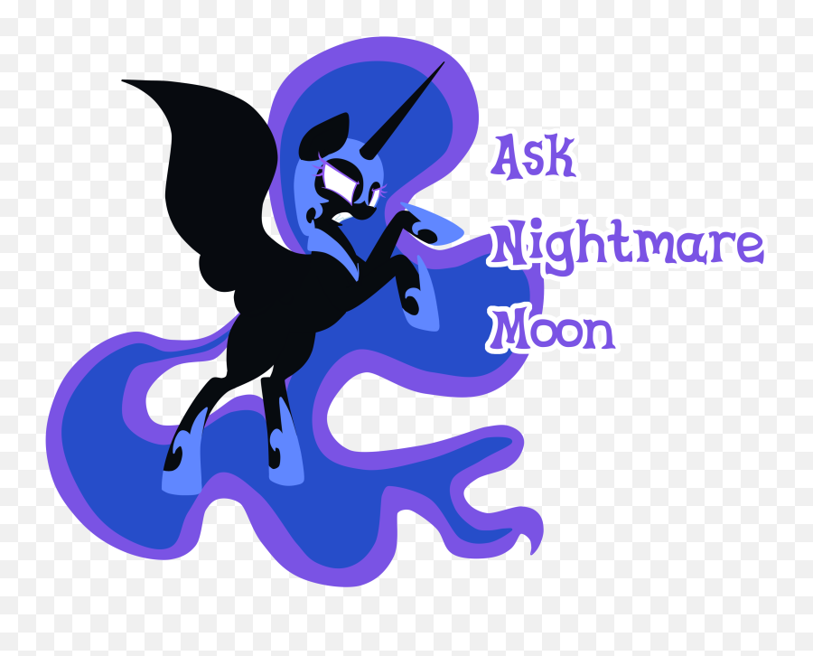 Ask Nightmare Moon - Ask A Pony Mlp Forums Fairy Emoji,Moon Emoji Text