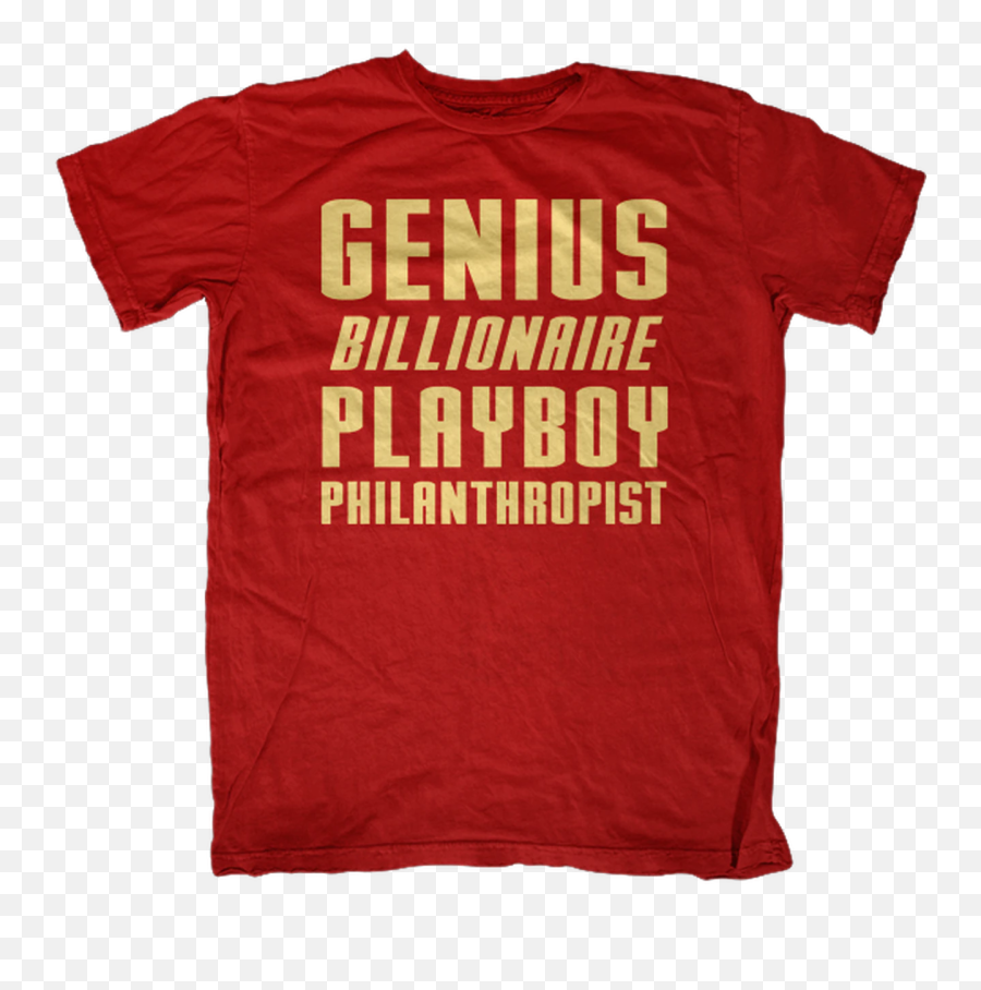 Genius Billionaire Playboy - Maglietta Odio Tutti Emoji,Playboy Emoji