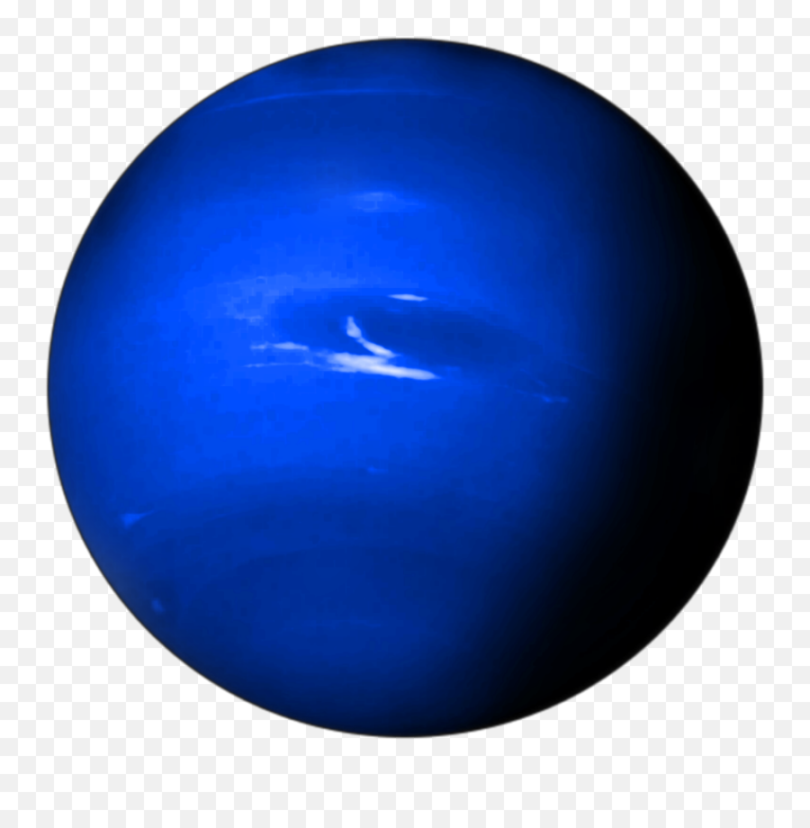 Neptune Aesthetic Blue Adorable Cute - Solid Emoji,Neptune Emoji