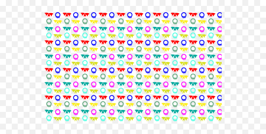 Colorful Bells Pattern - Emoticon Emoji,8 Emoticon