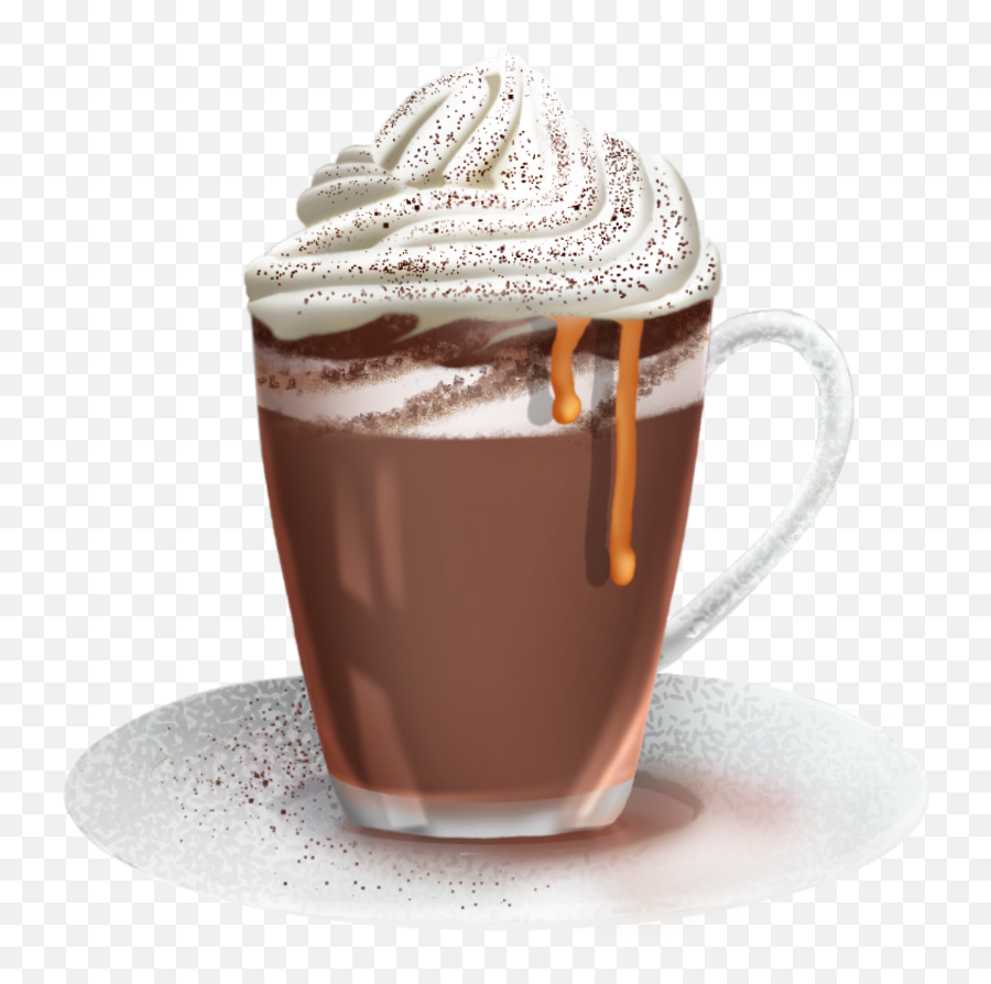Hot Chocolate Sticker Challenge - Mocaccino Emoji,Hot Chocolate Emoji