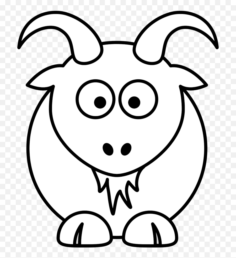 Clipart Sheep Ram Clipart Sheep Ram Transparent Free For - Animal Clipart Black And White Emoji,Ram Emoji
