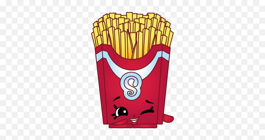 Shopkins Clipart French Fry Picture - Shopkins Fiona Fries Emoji,Deep Fried B Emoji