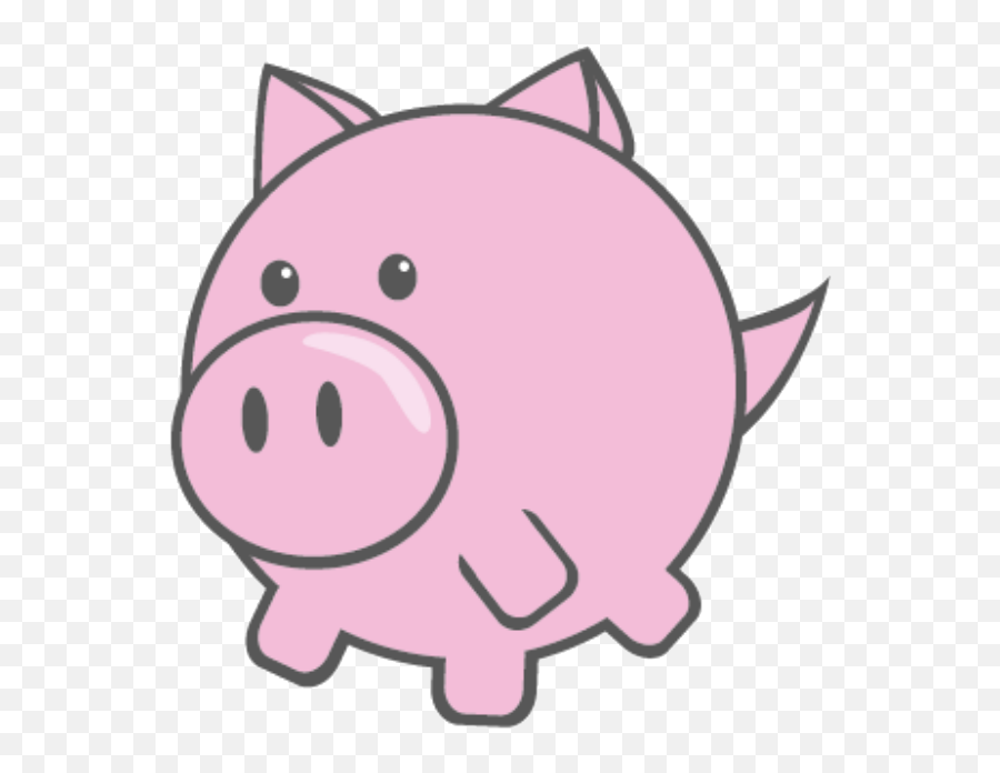 Hug Clipart Piggy Hug Piggy - Cute Chibi Animals Emoji,Miss Piggy Emoji