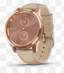 Wearables - Garmin Vivo Move Luxe Emoji,Rose Gold Emoji