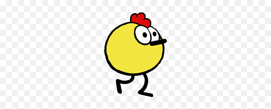 Save The - Cartoon Emoji,Wave Chicken Emoji