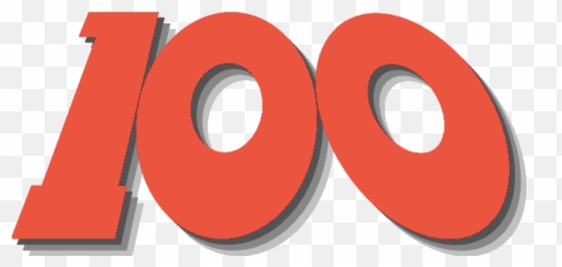 Transparent Background 100 Clipart - Emoji