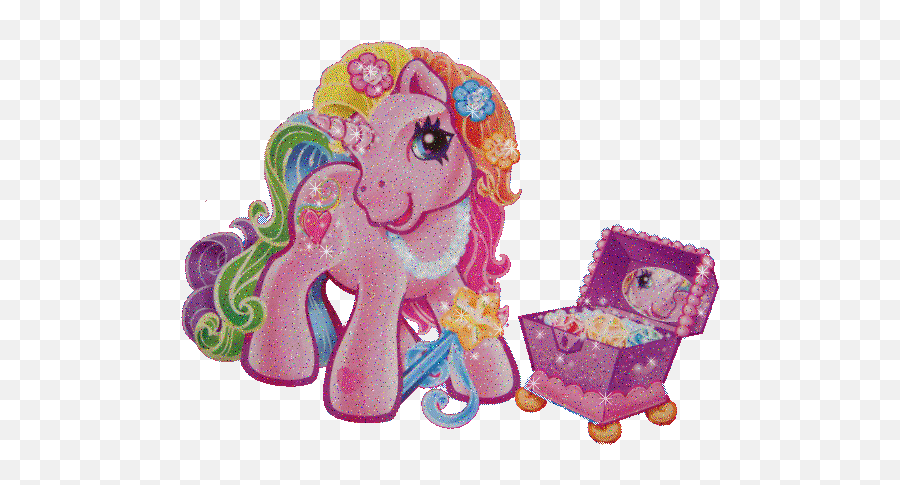 Unicorn Glitter Gif Picgifscom - My Little Pony Rarity G3 Emoji,Unicorn Emoticons