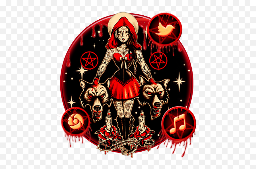 Punk Red Hood Themes Live Wallpapers Hack Cheats U0026 Hints - Drawing Emoji,Buckeye Emoji