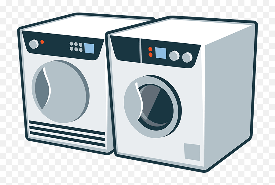 Dryer Drawing Washing Machine - Washing Machine And Dryer Clipart Emoji,Washing Machine Emoji