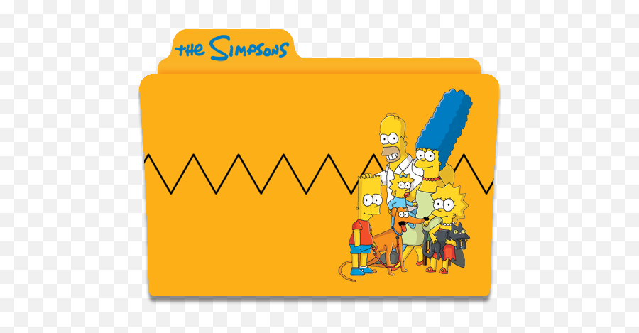 The Simpsons Season 00 Icon - Simpsons Season Folder Icon Emoji,The Simpsons Emoji