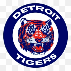 Detroit Logos - Transparent Tigers Old Emoji