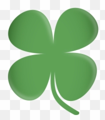 4 Leaf Clover Clipart Clipartfest 5 - Clover Clipart Png Emoji,Shamrock Emoji