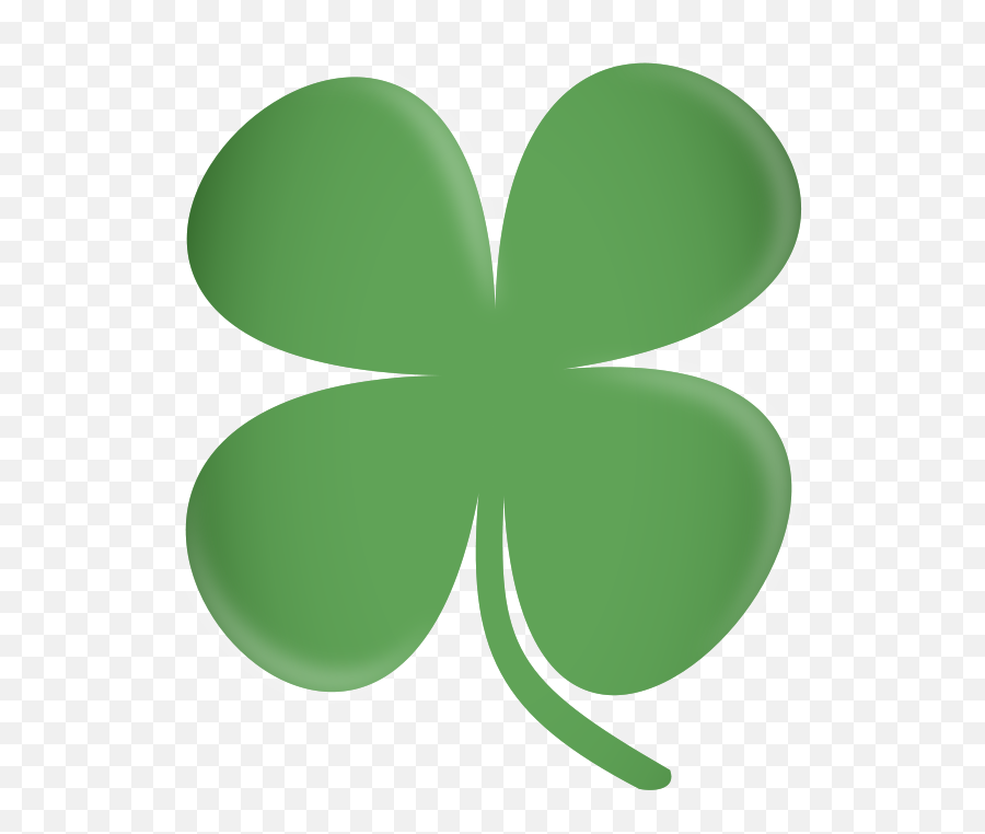 4 Leaf Clover Clipart Clipartfest 5 - Clover Clipart Png Emoji,Shamrock Emoji