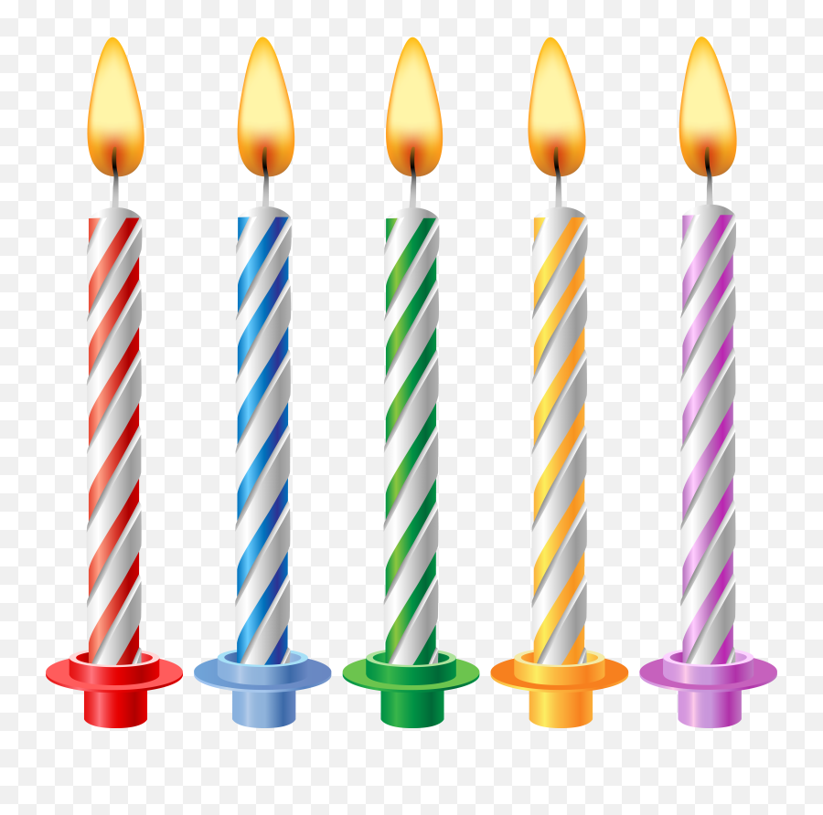Birthday Candles Clipart Png Emoji,Birthday Candle Emoji