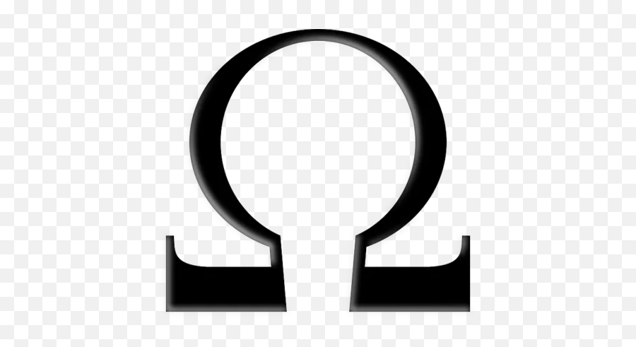 Greek Alphabet Ohm Symbol - Omega Symbol Emoji,Emoji Greek Letters