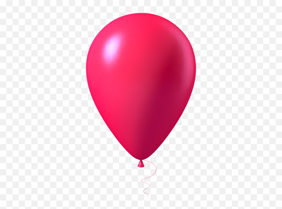 Pink Balloon Transparent Png Image - Single Birthday Balloon Png Emoji,Red Balloon Emoji