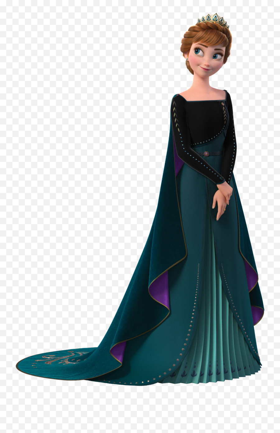 Queen Anna Of Arendelle Fabulous Angelau0027s Wiki Fandom - Anna Coronation Dress Frozen 2 Emoji,Fake Emoji Joggers