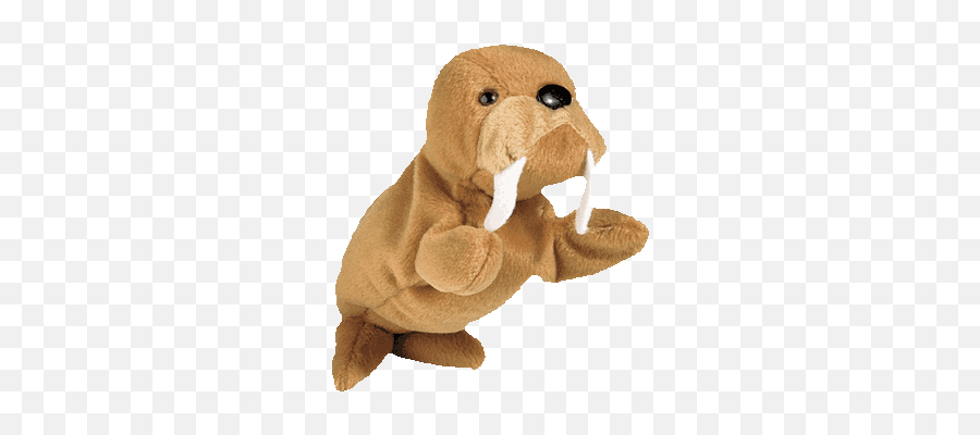 Ty Beanie Babies Tusk The Walrus - Ty Beanie Babies Paul Emoji,Walrus Emoji