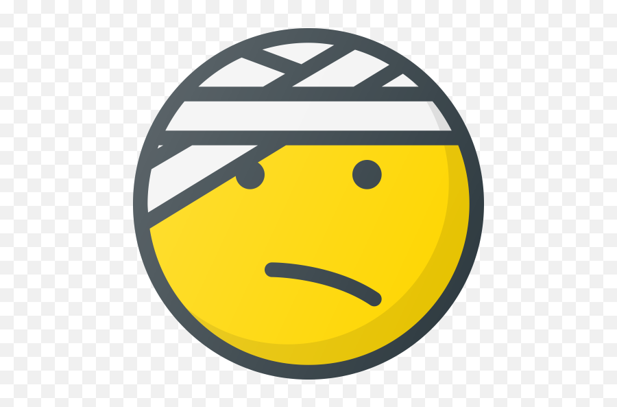 Emoji Emote Emoticon Emoticons Injured Icon - Injured Emoji Png,Injured Emoji