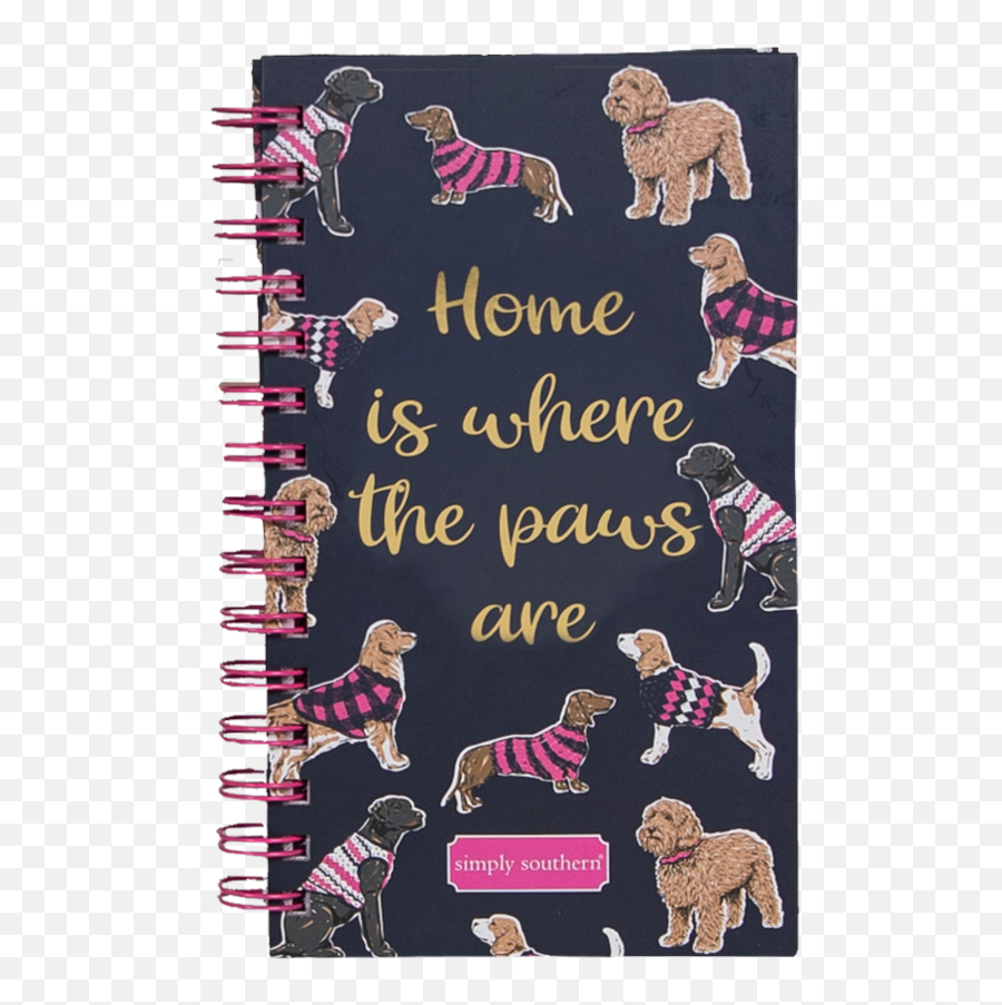 Simply Southern Notebook Dog - Toy Dog Emoji,Music Note Book Emoji