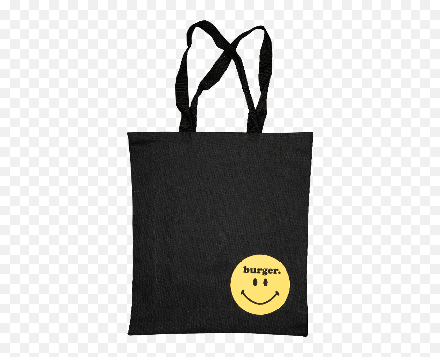 Black Tote - Smiley Face Stylish Emoji,Rock Emoticon Facebook