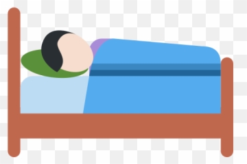 Bed Emoji With Light Skin Tone Meaning - Sleep