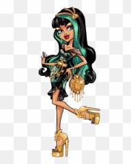 Ooak Monster High Dolls Bratz - Monster High Cleo De Nile Frights Camera Action Emoji,Barbie Emoji