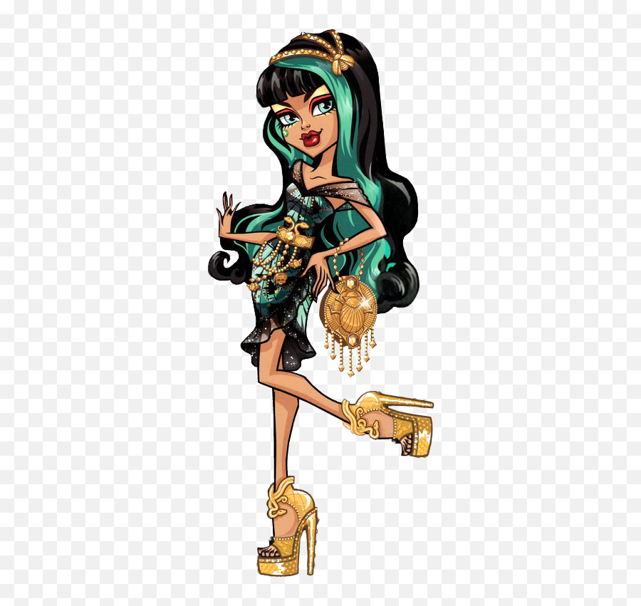 Ooak Monster High Dolls Bratz - Monster High Cleo De Nile Frights Camera Action Emoji,Barbie Emoji