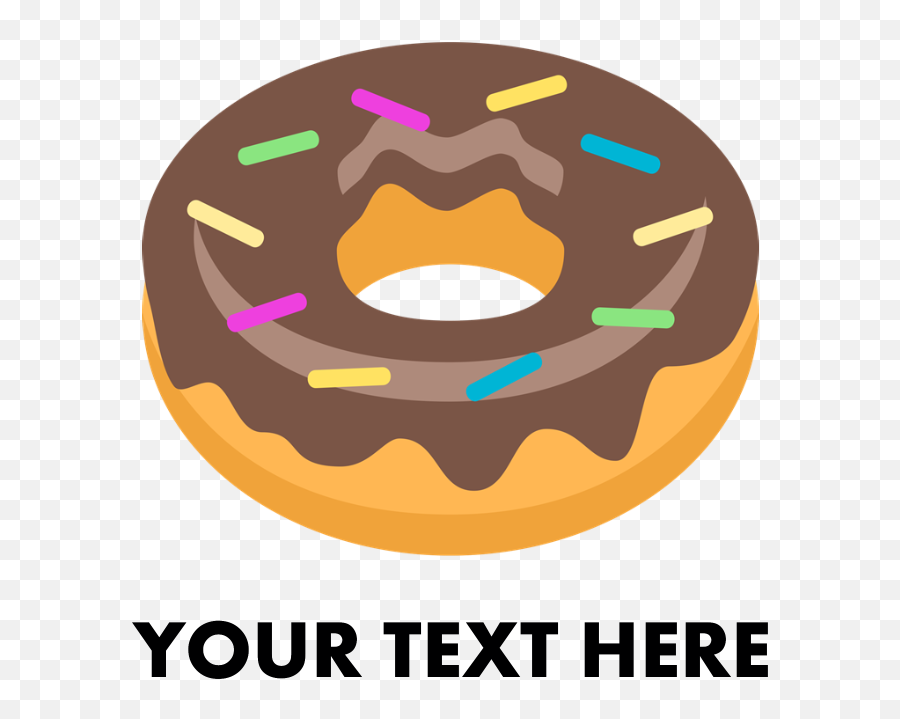 Doughnut Clipart Emoji Doughnut Emoji - Doughnut,Food Emoticons